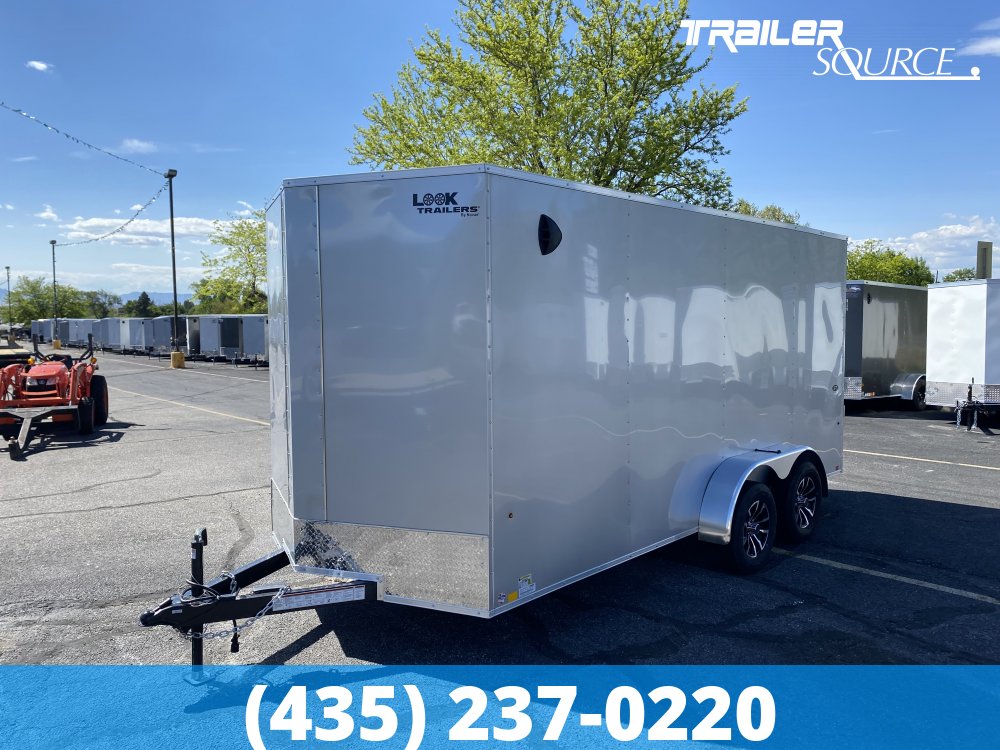 7x16 Look ST DLX 7'0" Interior 7K Tandem Axle Enclosed Cargo