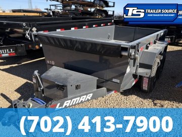 5x10 Lamar DS Dump Trailer - 18" Sides - 10K GVWR -