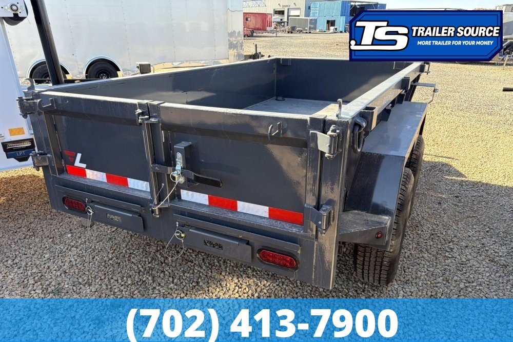 5x10 Lamar DS Dump Trailer - 18" Sides - 10K GVWR -