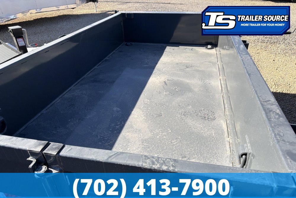 5x10 Lamar DS Dump Trailer - 18" Sides - 10K GVWR -