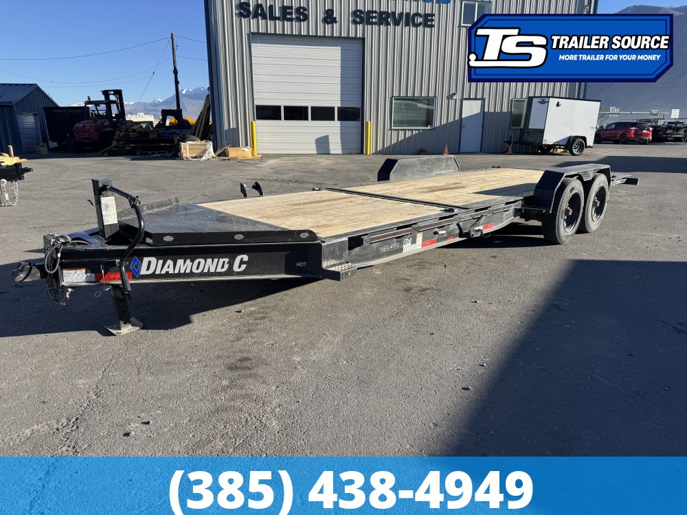 7x22 Diamond C HDT 208 Equipment Trailer - 18K GVWR -