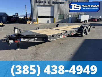 7x22 Diamond C HDT 208 Equipment Trailer - 18K GVWR -