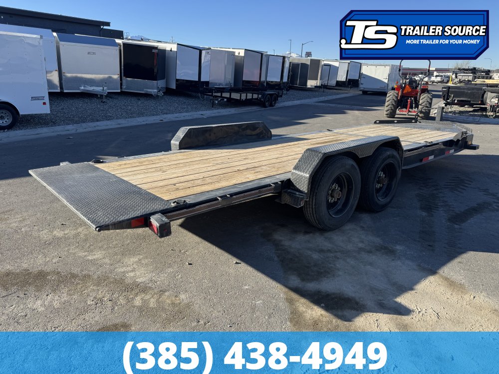 7x22 Diamond C HDT 208 Equipment Trailer - 18K GVWR -