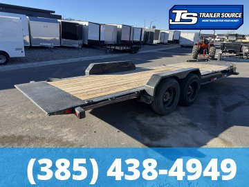 7x22 Diamond C HDT 208 Equipment Trailer - 18K GVWR -