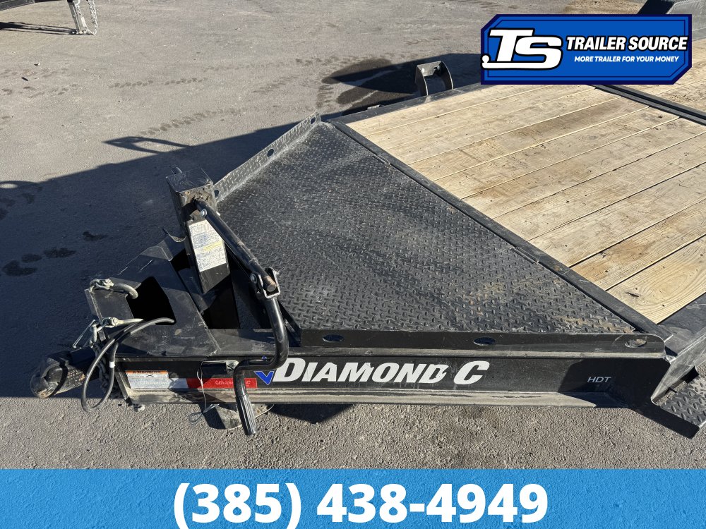7x22 Diamond C HDT 208 Equipment Trailer - 18K GVWR -