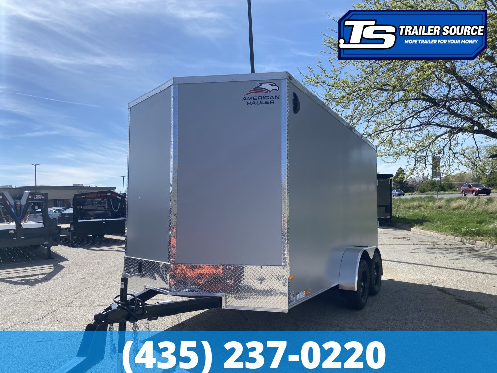 7x14 American Hauler Arrow Deluxe Enclosed Cargo Trailer - 7'0" Interior - 7K GVWR -