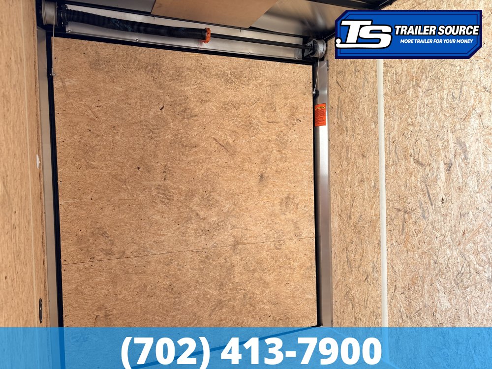 6x10 Look ST DLX Enclosed Cargo Trailer - 6'6" Interior - 3.5K GVWR - .080 PolyCor, 16" Cross Member Upgrade, Rear Spoiler w/ Load Lights