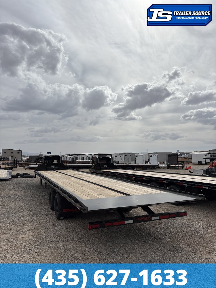 8.5x40 Double A Pro Series GHB-T Full Tilt w/ Container Pkg Trailer - 25.9K GVWR - Hydraulic Jack(s)