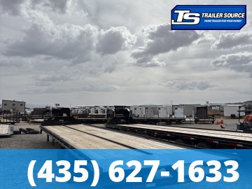 8.5x40 Double A Pro Series GHB-T Full Tilt w/ Container Pkg Trailer - 25.9K GVWR - Hydraulic Jack(s)