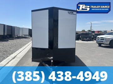 6x10 Look ST DLX Enclosed Cargo Trailer - 6'6" Interior - 3.5K GVWR - .080 PolyCor, Black Out Package, Rear Spoiler w/ Load Lights