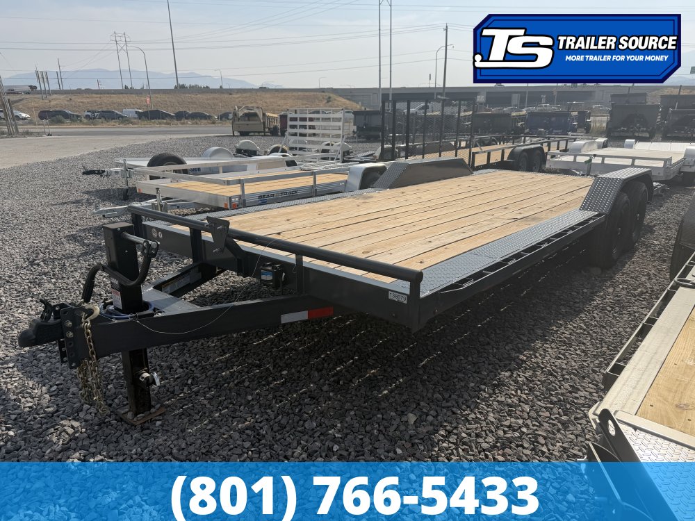 8.5x22 Lamar H6 Equipment Trailer - 14K GVWR - Wide Body w/ Drive Over Fenders