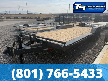 8.5x22 Lamar H6 Equipment Trailer - 14K GVWR - Wide Body w/ Drive Over Fenders