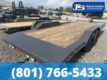 8.5x22 Lamar H6 Equipment Trailer - 14K GVWR - Wide Body w/ Drive Over Fenders