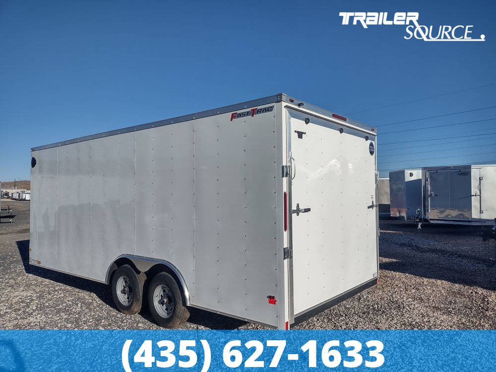 8.5x20 Wells Cargo Fast Trac Deluxe 7'0" Interior 10K Tandem Axle Enclosed Cargo