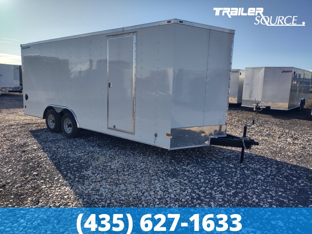 8.5x20 Wells Cargo Fast Trac Deluxe 7'0" Interior 10K Tandem Axle Enclosed Cargo