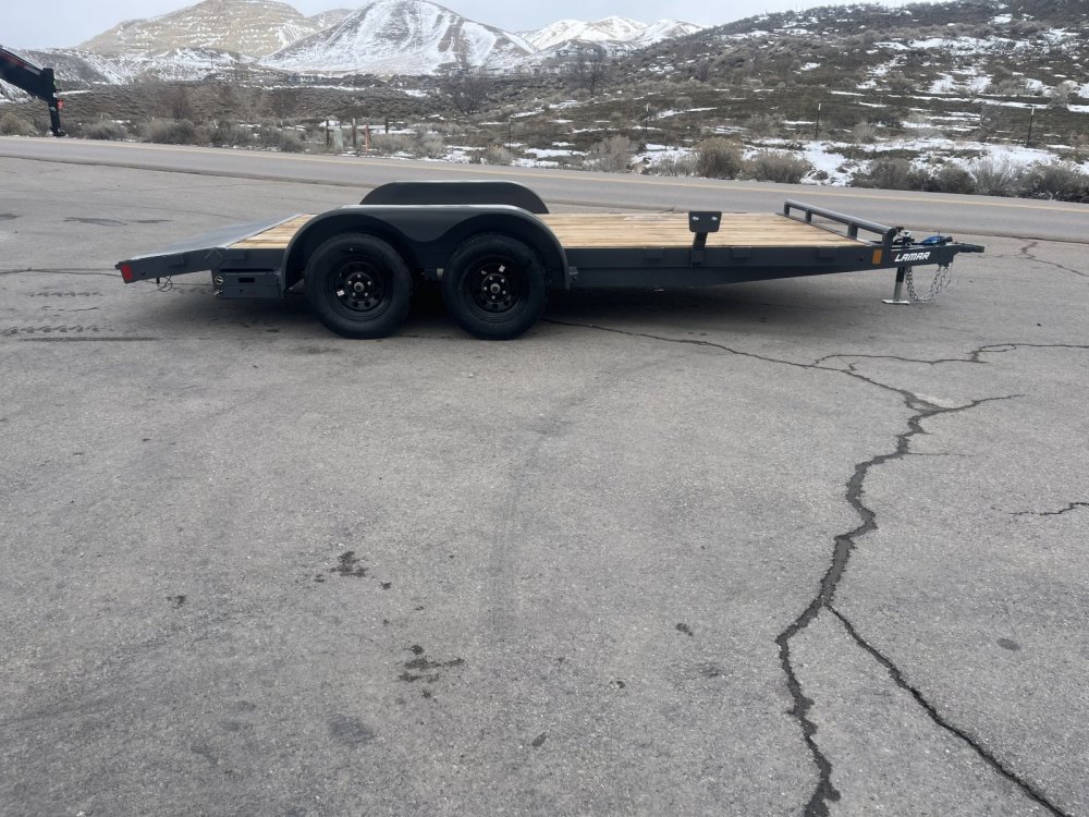 7x16 Lamar Car Hauler 7K Car Hauler Trailer