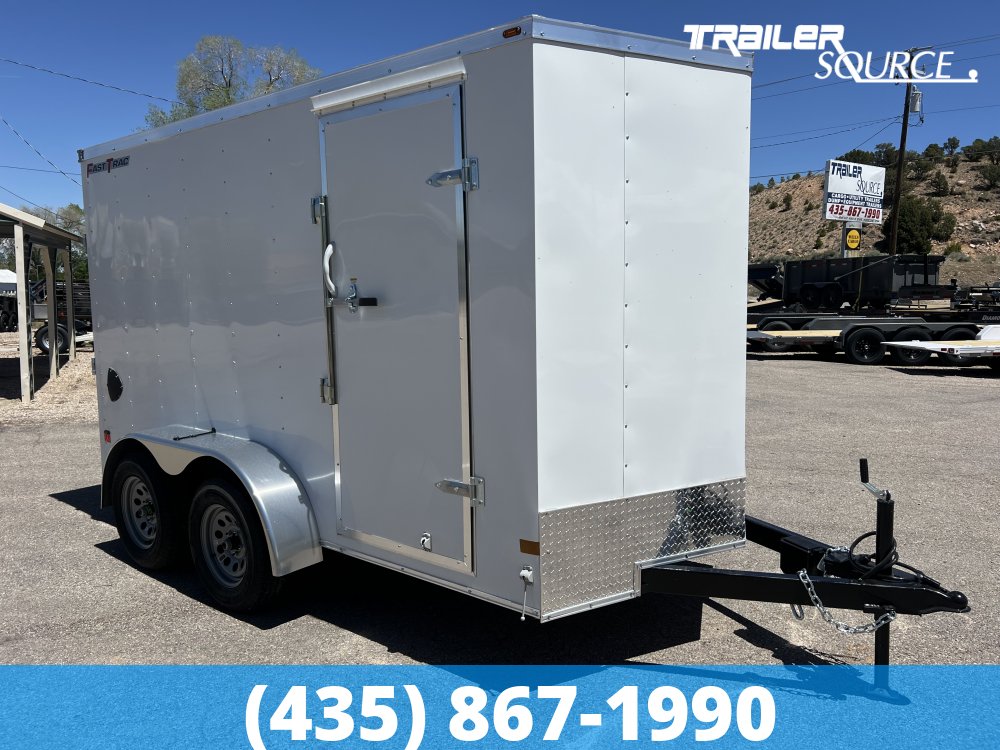 6x12 Wells Cargo FastTrac 6'6" Interior 7K Tandem Axle Enclosed Cargo