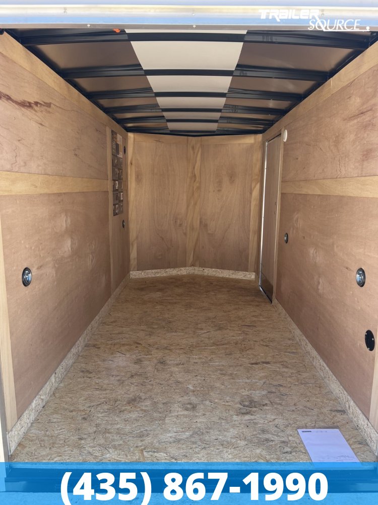 6x12 Wells Cargo FastTrac 6'6" Interior 7K Tandem Axle Enclosed Cargo