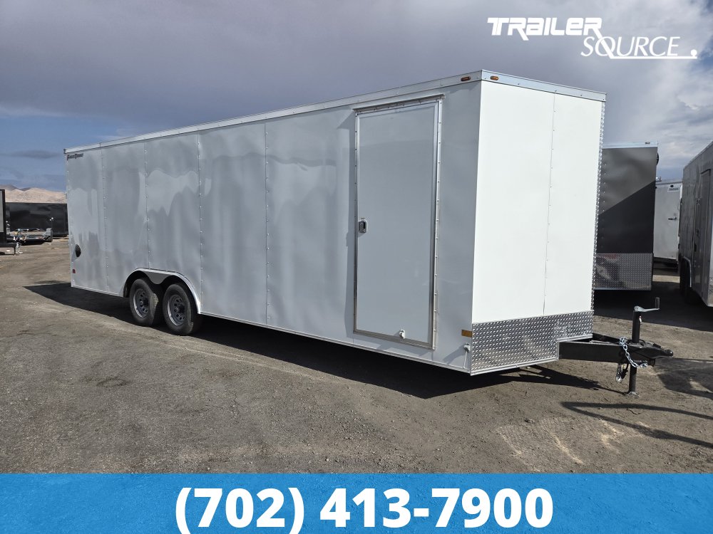 8.5x24 Wells Cargo Fast Trac Deluxe 7'0" Interior 10K Tandem Axle Enclosed Cargo