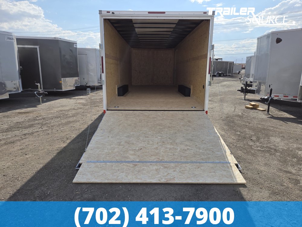 8.5x24 Wells Cargo Fast Trac Deluxe 7'0" Interior 10K Tandem Axle Enclosed Cargo