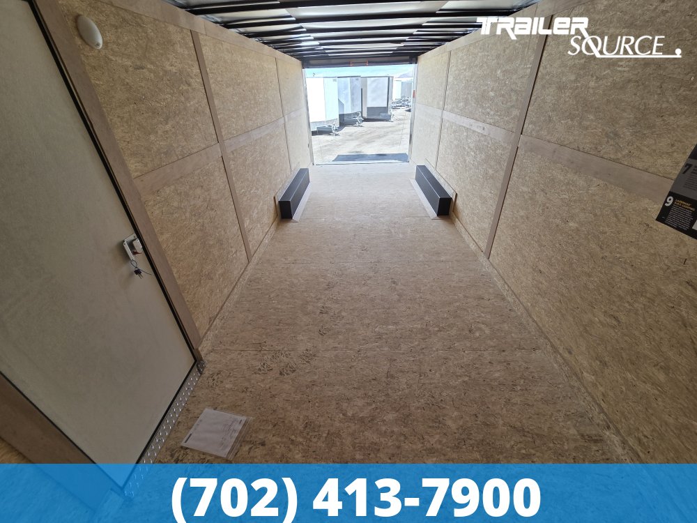 8.5x24 Wells Cargo Fast Trac Deluxe 7'0" Interior 10K Tandem Axle Enclosed Cargo