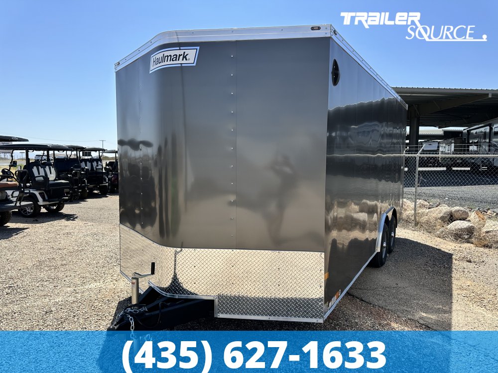8.5x18 Haulmark Transport 7'6" Interior 10K Tandem Axle Enclosed Cargo
