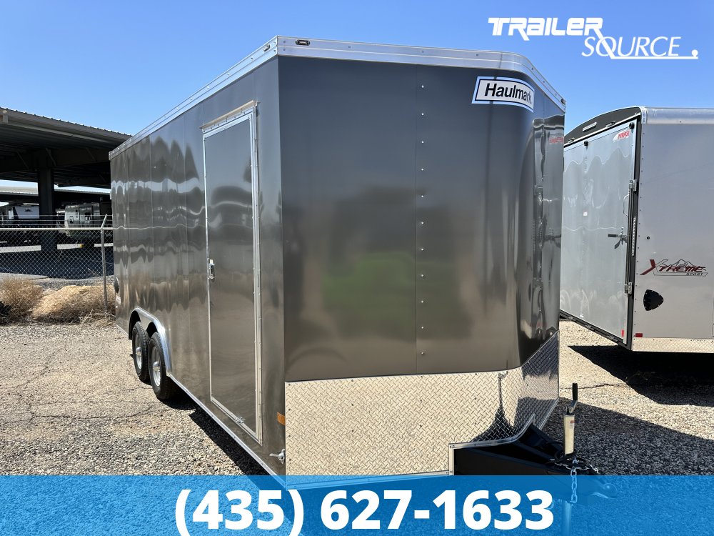 8.5x18 Haulmark Transport 7'6" Interior 10K Tandem Axle Enclosed Cargo