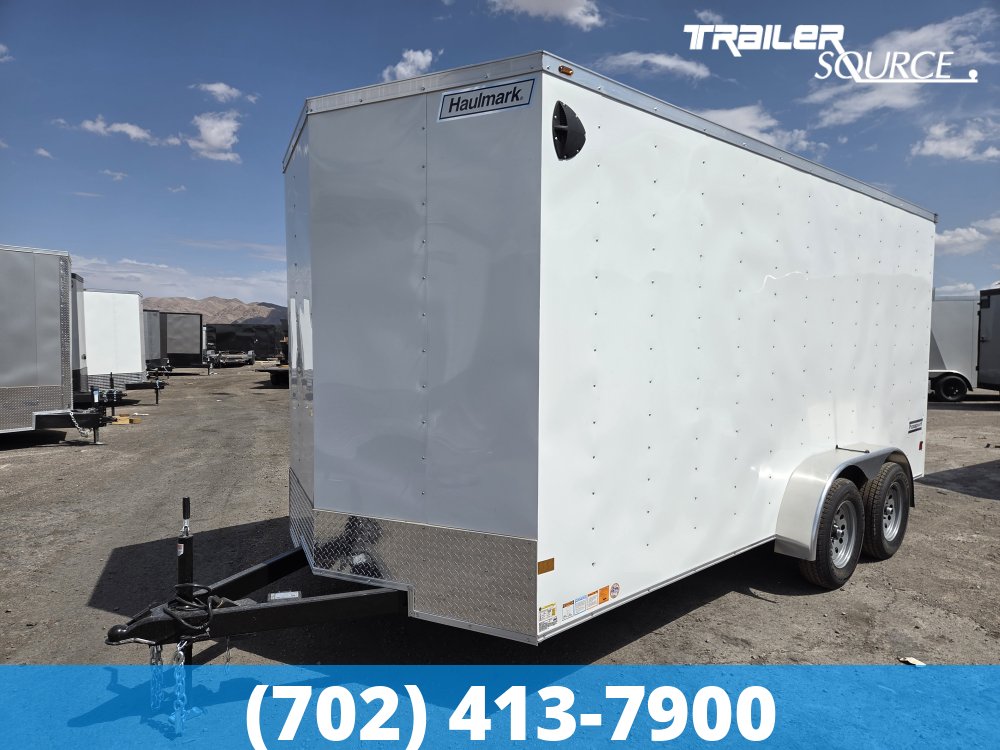 7x16 Haulmark Passport 7'0" Interior 7K Tandem Axle Enclosed Cargo Trailer