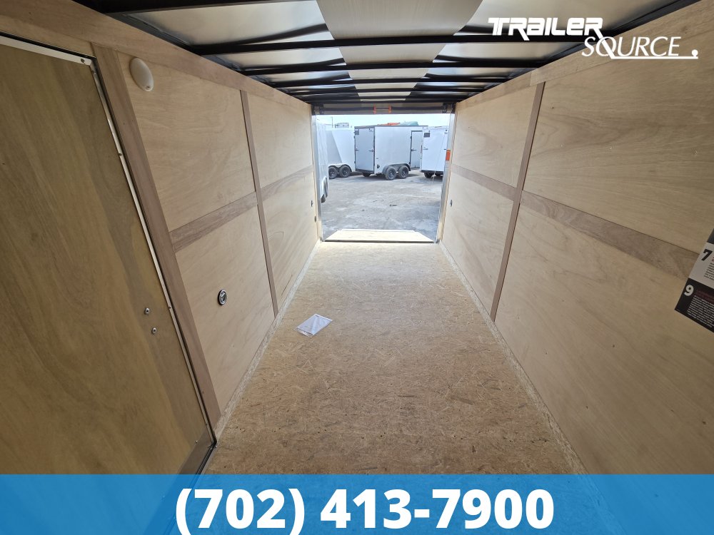 7x16 Haulmark Passport 7'0" Interior 7K Tandem Axle Enclosed Cargo Trailer
