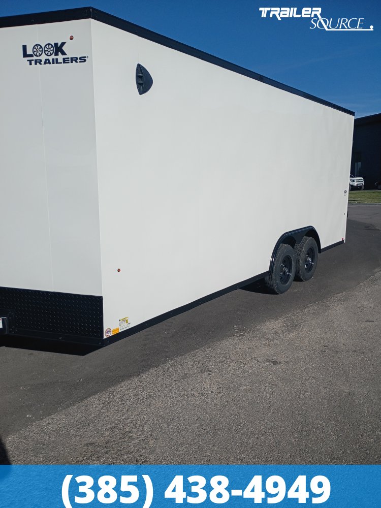 8.5x20 Look ST DLX 7'0" Interior 10K Tandem Axle Enclosed Cargo