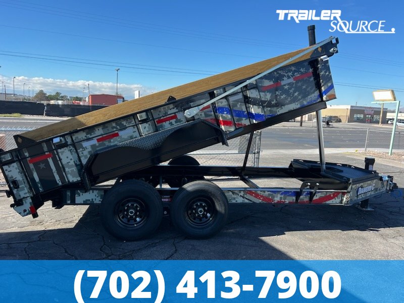 7x14 Diamond C LPT 207  15.5K Dump