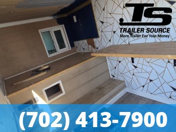 6x12 Interstate ENCLOSED Enclosed Cargo Trailer - 3.5K GVWR - Ramp Door, Side Door, Solar Panel