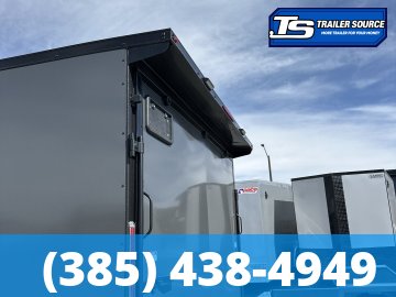 8.5x20 Look Element SE Enclosed Cargo Trailer - 7'0" Interior - 10K GVWR - .080 PolyCor, Alloy Wheels, Black Out Package, Rear Spoiler w/ Load Lights