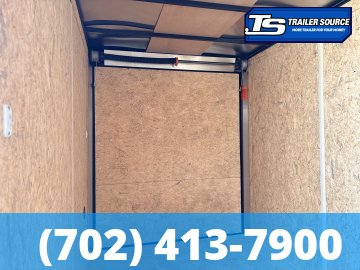 6x12 Look ST DLX Enclosed Cargo Trailer - 6'6" Interior - 3.5K GVWR - .080 PolyCor, 16" Cross Member Upgrade, Rear Spoiler w/ Load Lights