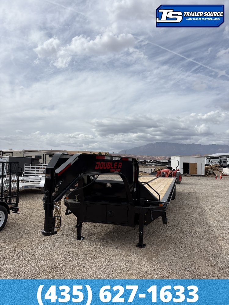 8.5x40 Double A Pro Series GHB-T Full Tilt w/ Container Pkg Trailer - 25.9K GVWR -