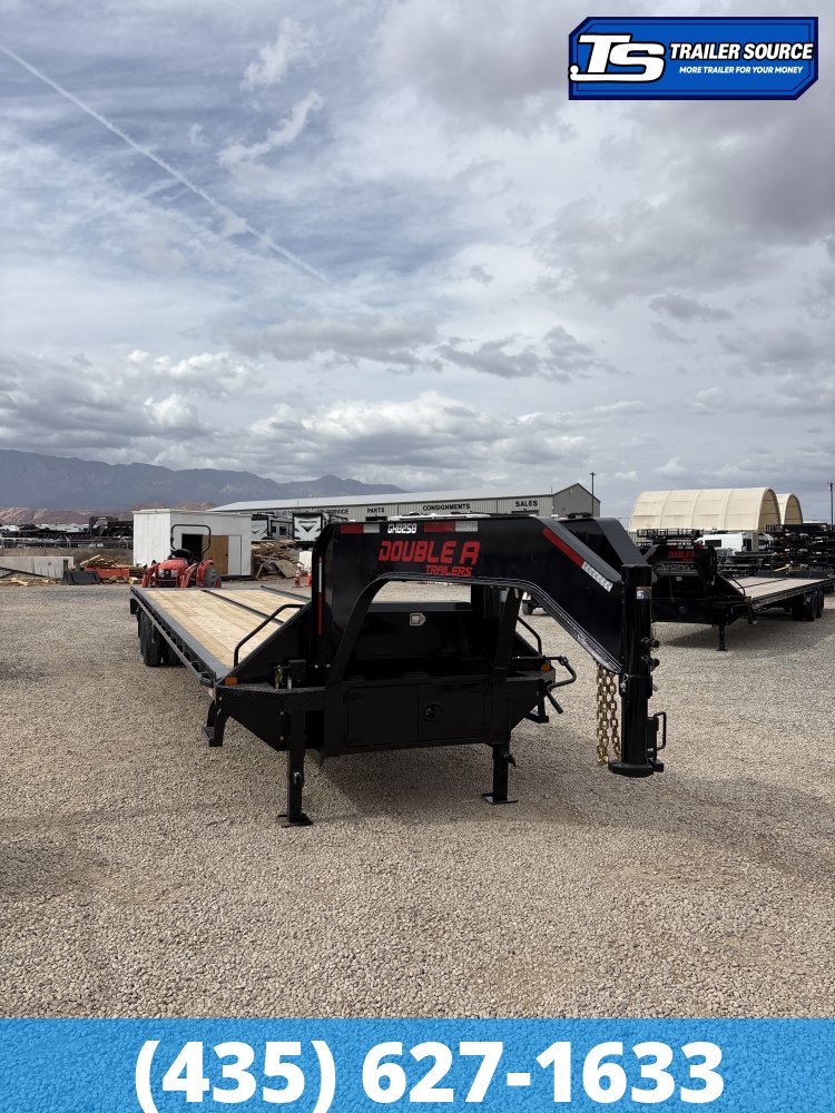 8.5x40 Double A Pro Series GHB-T Full Tilt w/ Container Pkg Trailer - 25.9K GVWR -