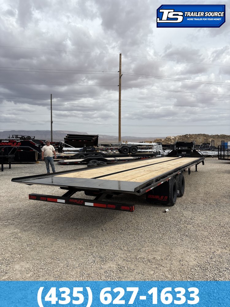 8.5x40 Double A Pro Series GHB-T Full Tilt w/ Container Pkg Trailer - 25.9K GVWR -