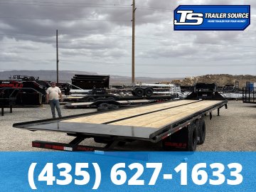8.5x40 Double A Pro Series GHB-T Full Tilt w/ Container Pkg Trailer - 25.9K GVWR -