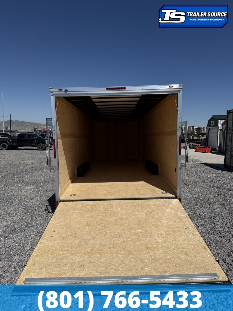 8.5x24 American Hauler Arrow Deluxe Enclosed Cargo Trailer - 7'0" Interior - 10K GVWR - .080 PolyCor, Dovetail