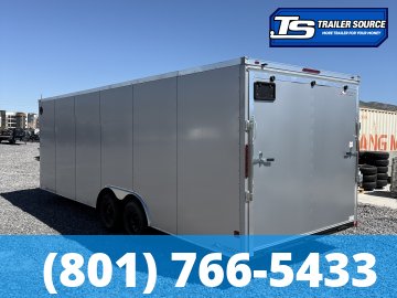 8.5x24 American Hauler Arrow Deluxe Enclosed Cargo Trailer - 7'0" Interior - 10K GVWR - .080 PolyCor, Dovetail
