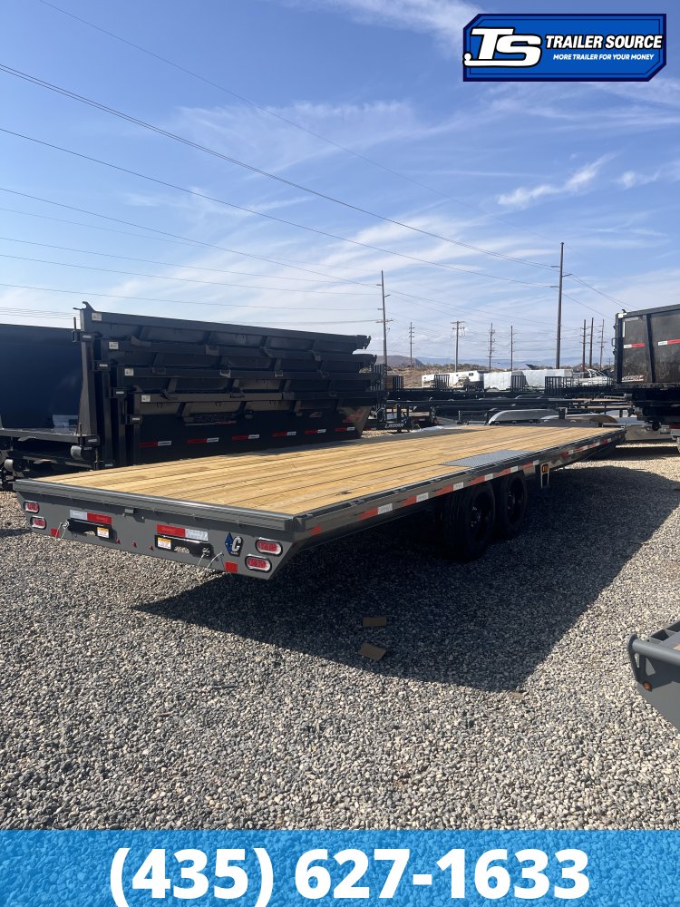 8.5x26 Diamond C DEC 208 Deckover Equipment Trailer - 18K GVWR - ABS Brakes