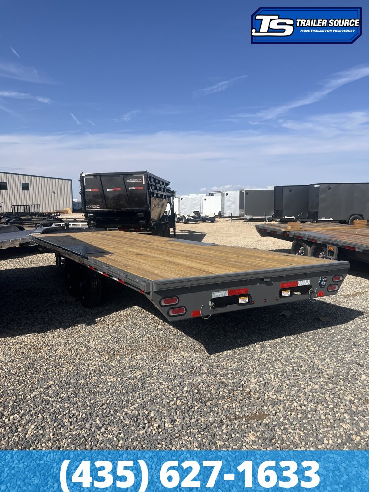 8.5x26 Diamond C DEC 208 Deckover Equipment Trailer - 18K GVWR - ABS Brakes