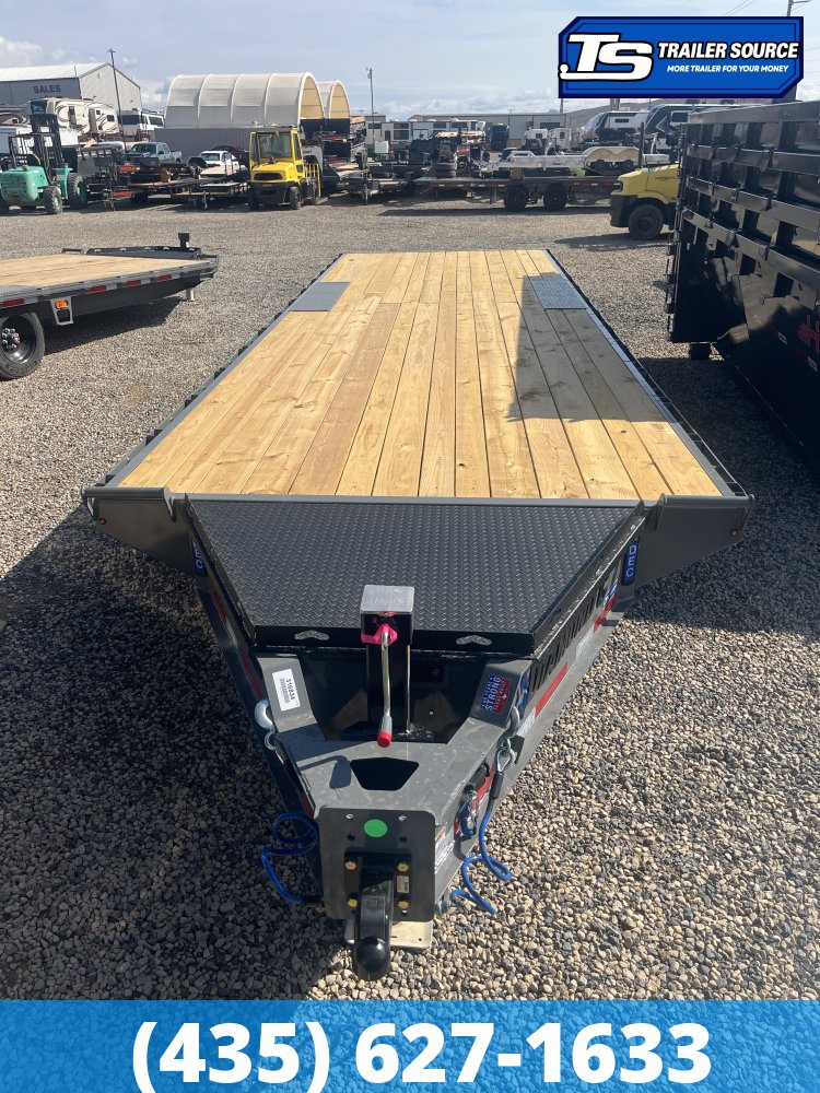 8.5x26 Diamond C DEC 208 Deckover Equipment Trailer - 18K GVWR - ABS Brakes