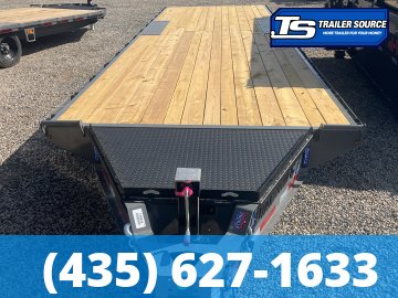 8.5x26 Diamond C DEC 208 Deckover Equipment Trailer - 18K GVWR - ABS Brakes