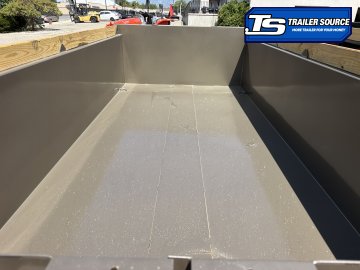 7x14 Diamond C LPT 207 Dump Trailer - 32" Sides - 15.5K GVWR - 14 Ply Tires, 2-Speed Jack, 5 Stage Telescopic, Board Brackets, Long Arm Tarp