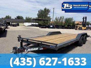 8.5x22 Lamar CC Wide Body w/ Drive Over Fenders Flatbed Car Hauler