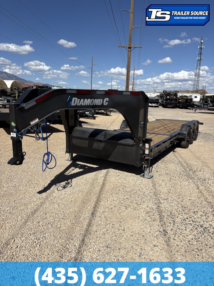 7x26 Diamond C HDT-GN 307 Gooseneck Tilt