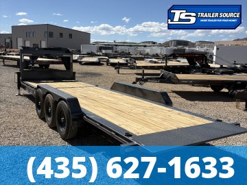 7x26 Diamond C HDT-GN 307 Gooseneck Tilt Trailer - 24K GVWR - ABS Brakes, Torsion Axles