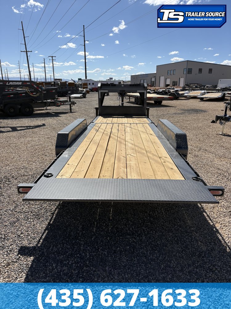 7x26 Diamond C HDT-GN 307 Gooseneck Tilt Trailer - 24K GVWR - ABS Brakes, Torsion Axles