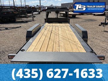7x26 Diamond C HDT-GN 307 Gooseneck Tilt Trailer - 24K GVWR - ABS Brakes, Torsion Axles